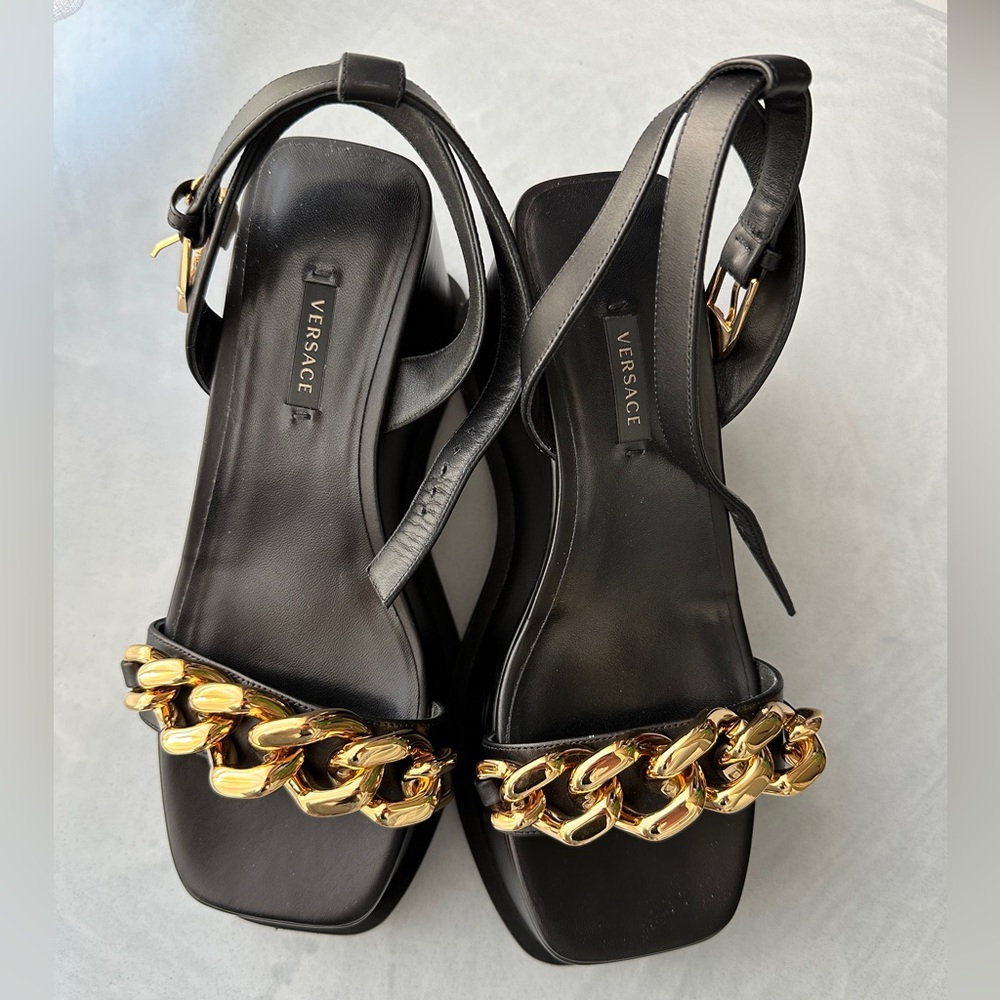 Versace platform shoes - size 37